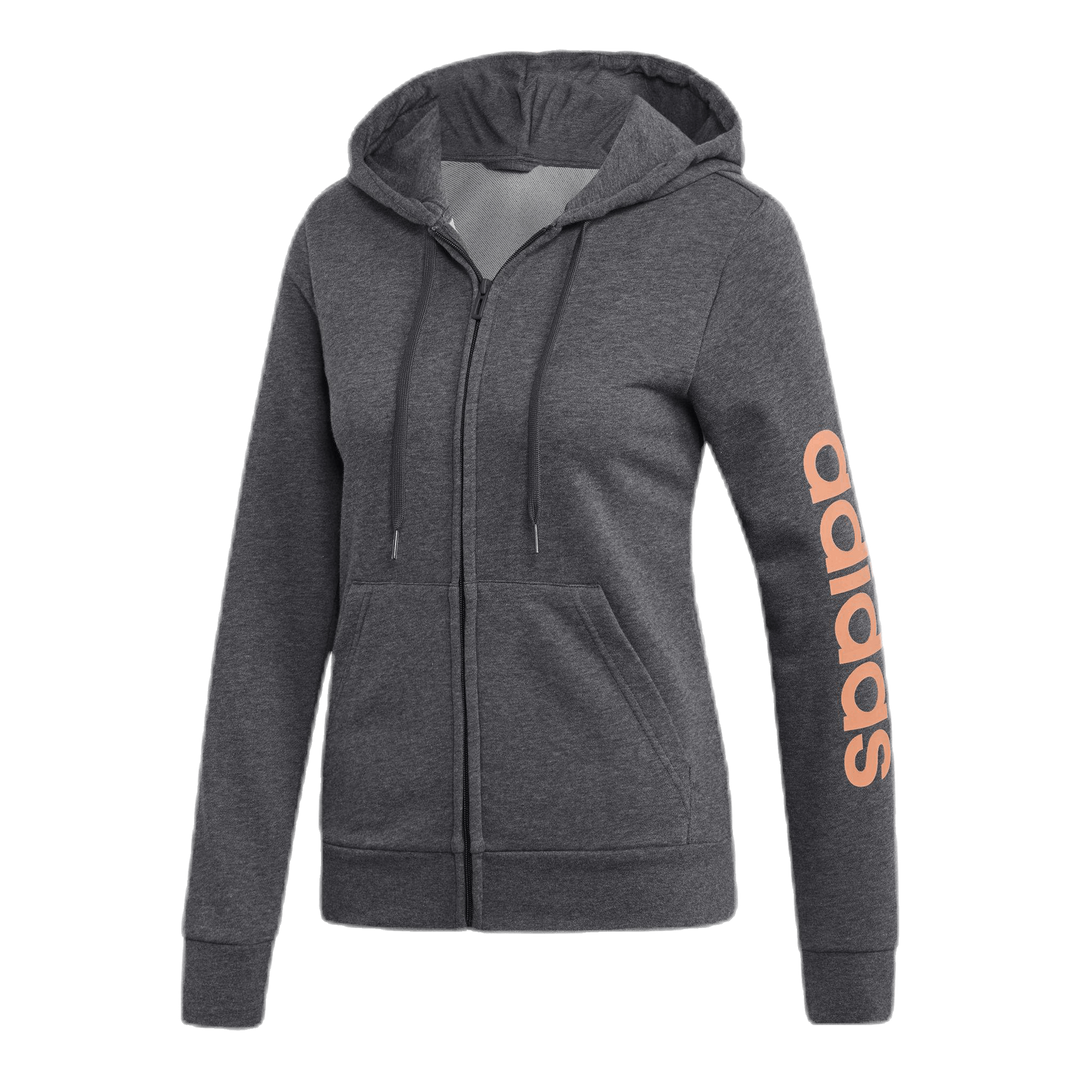 Linear Full Zip Hood Grey