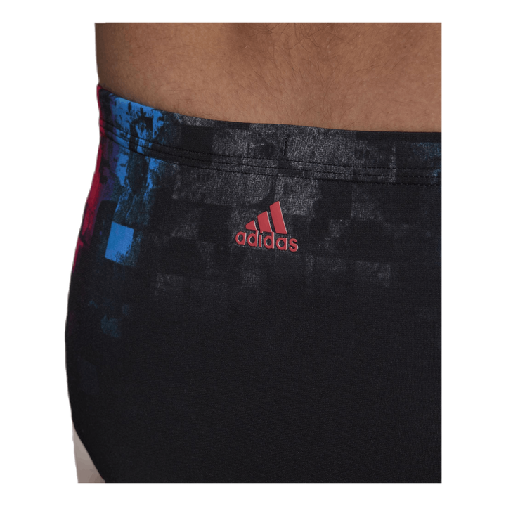 Pro 3-Stripes Swim Trunks Black