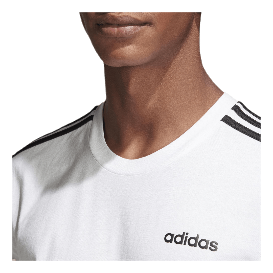 Essentials 3 Stripes T-Shirt White / Black