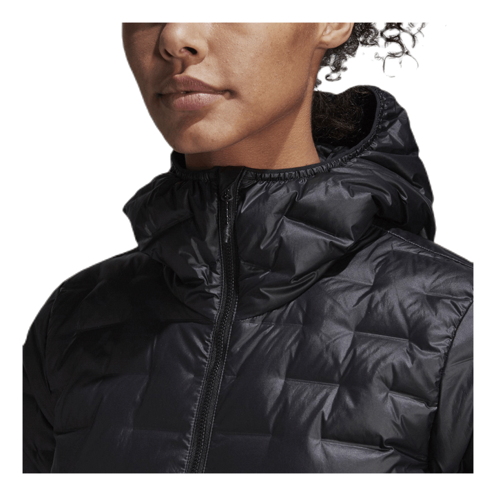 Terrex Lite Down Hooded Jacket Black