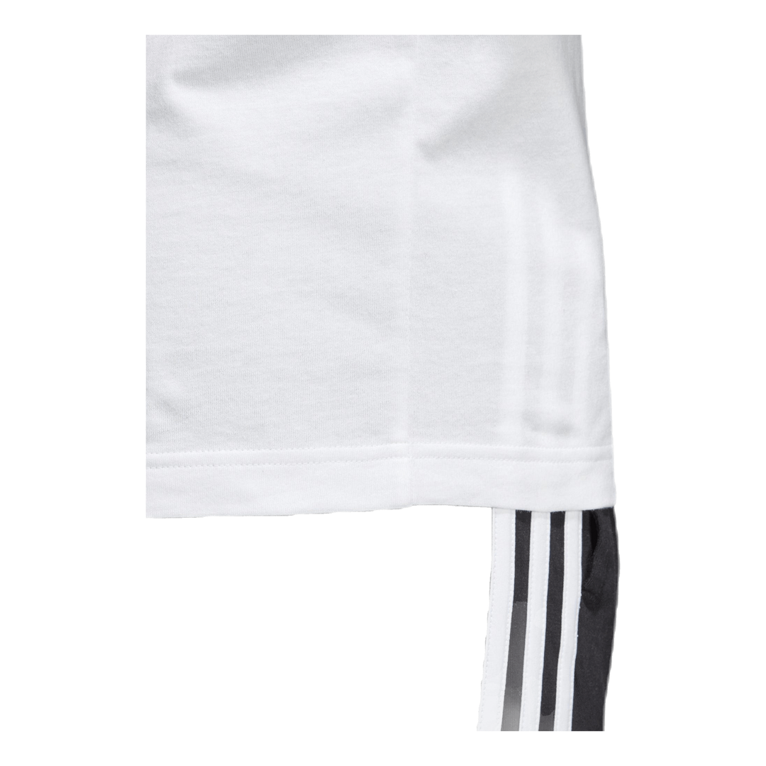 Essentials 3 Stripes T-Shirt White / Black