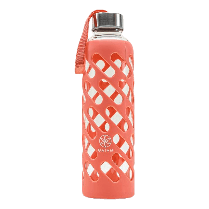 Sure Grip Glass Water Bottle Guava Pink