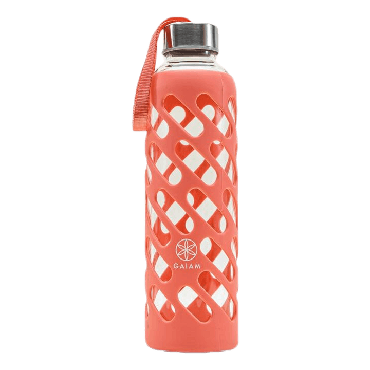 Sure Grip Glass Water Bottle Guava Pink