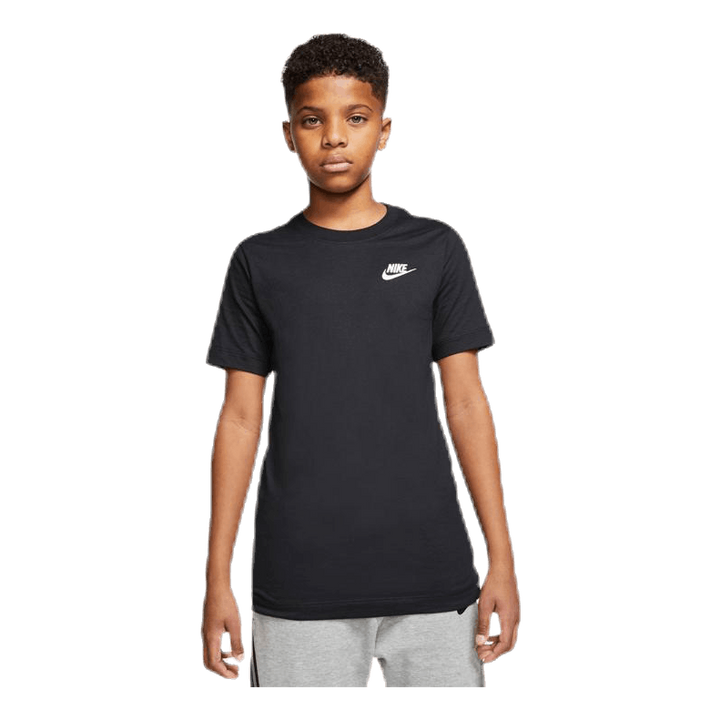 Sportswear Big Kids' T-Shirt BLACK/WHITE