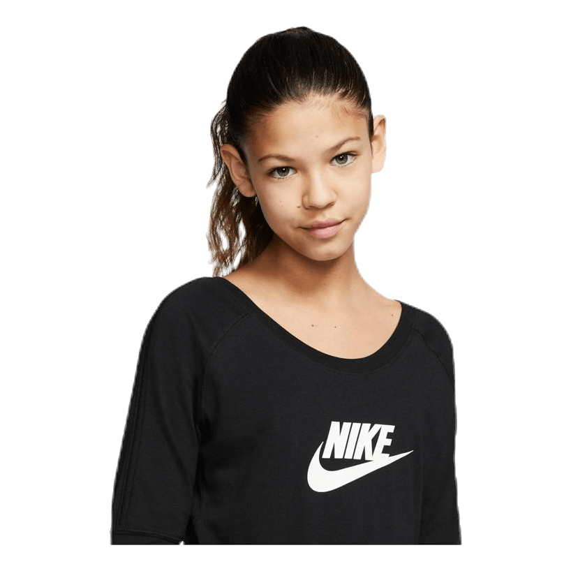 Swoosh Jersey Dress Jr Black