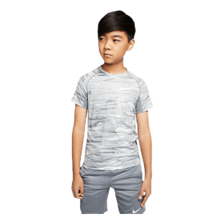 Junior Pro Fitted Camo Grey