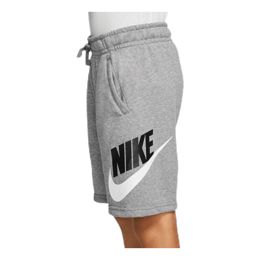 Nike Club Fleece Shorts Junior Black Grey Sportamore