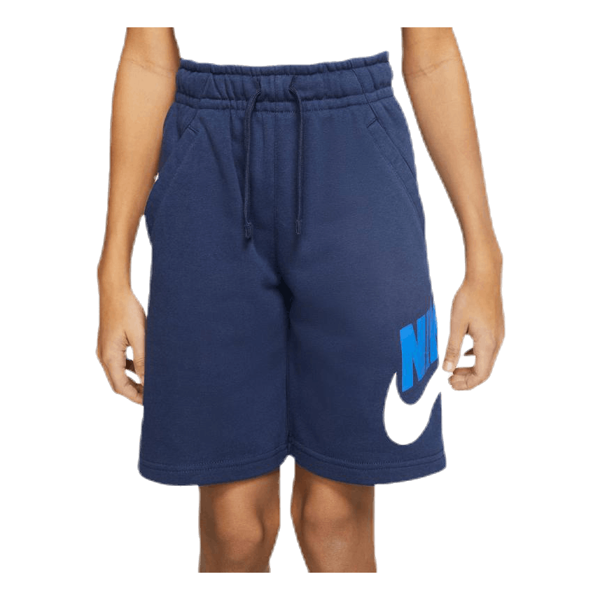 Club Fleece Shorts Jr Blue/White