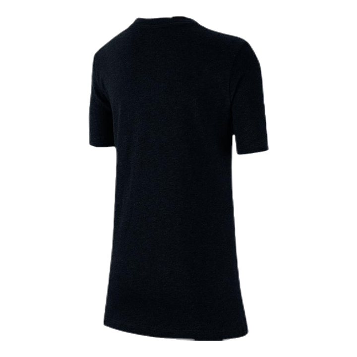 Sportswear Big Kids' Cotton T-Shirt BLACK/LT SMOKE GREY