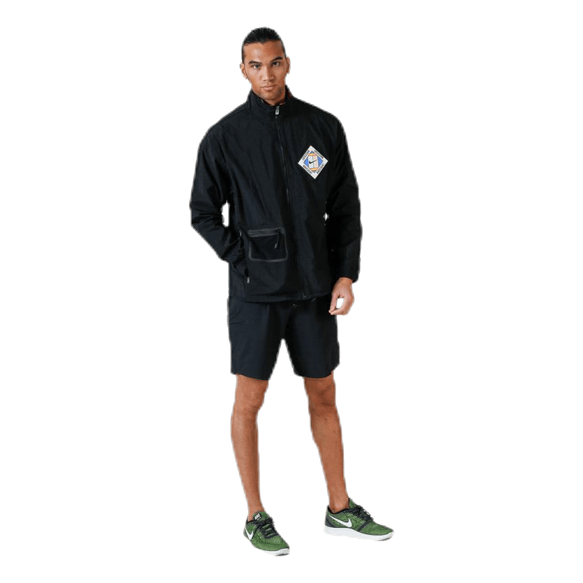 Stadium Court Jacket White/Black