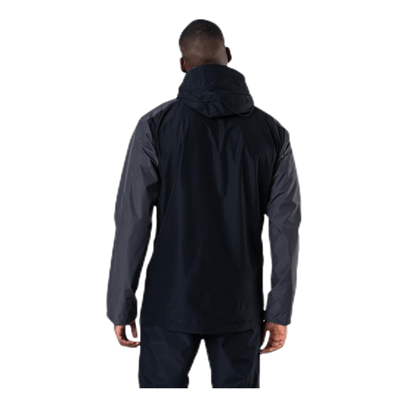 Mila Rain Jacket Black/Grey