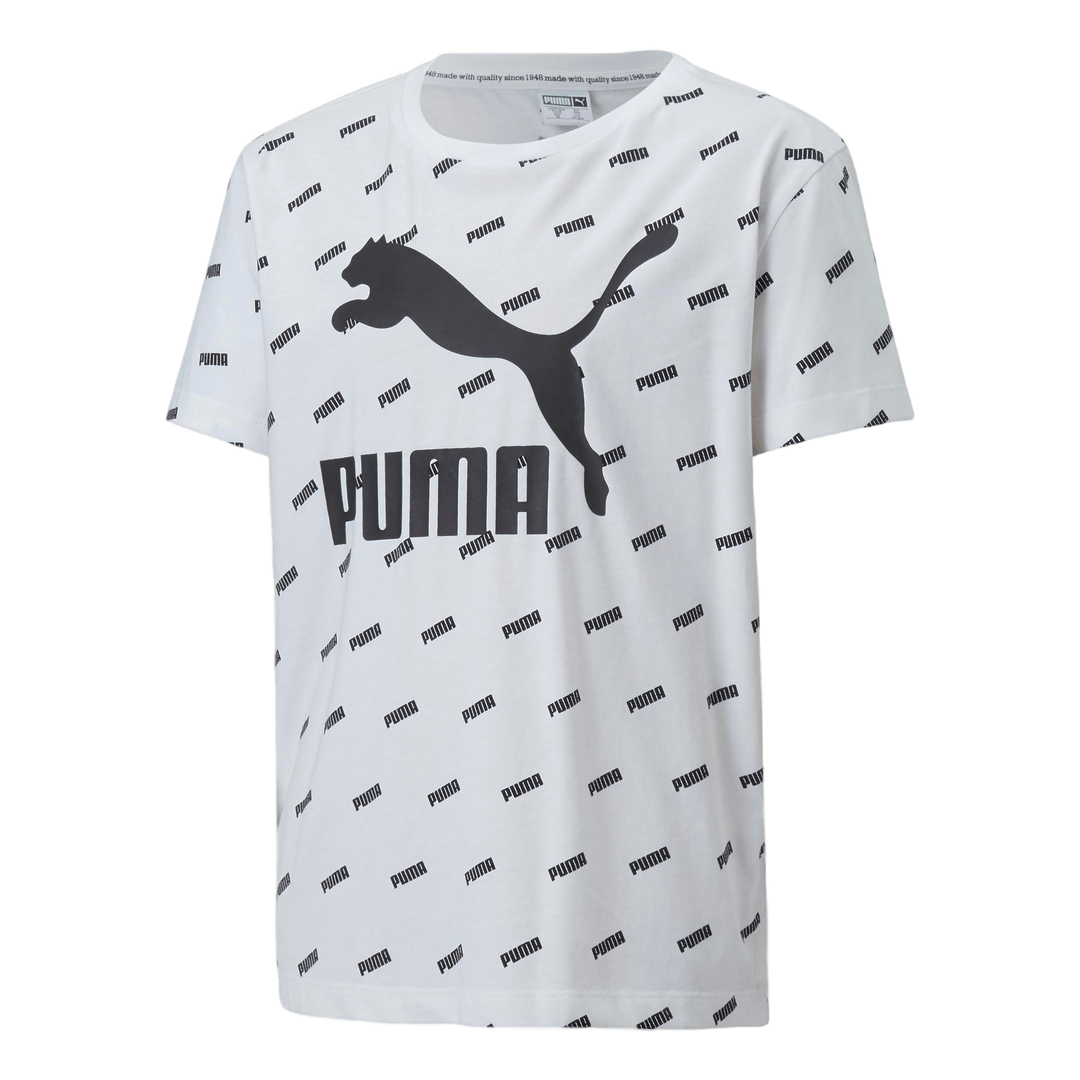 Puma Classics Graphics Tee G – White/Black