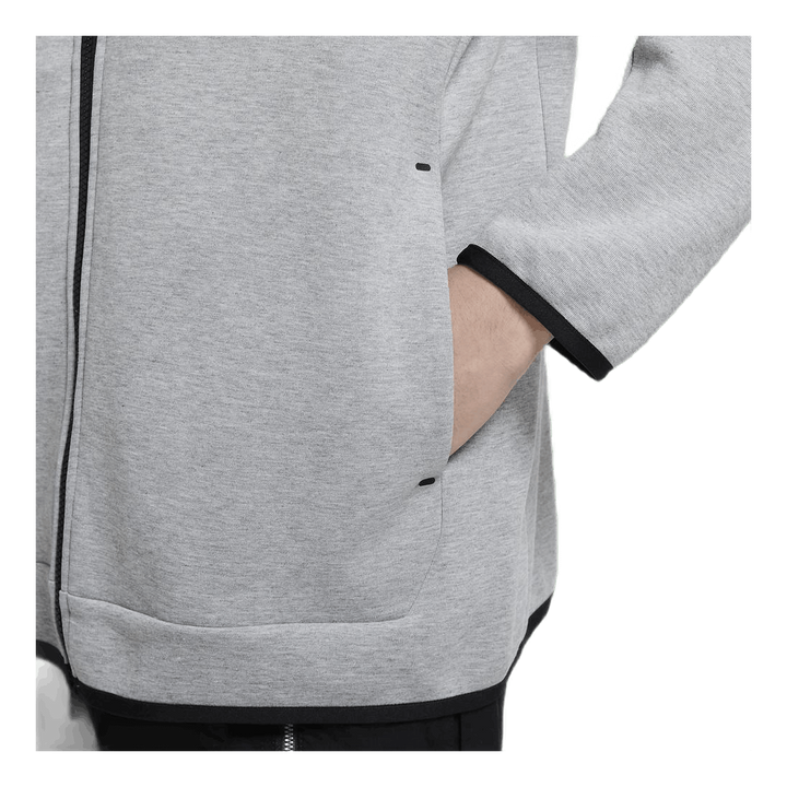 Sportswear Tech Fleece Men's Full-Zip Hoodie DK GREY HEATHER/BLACK