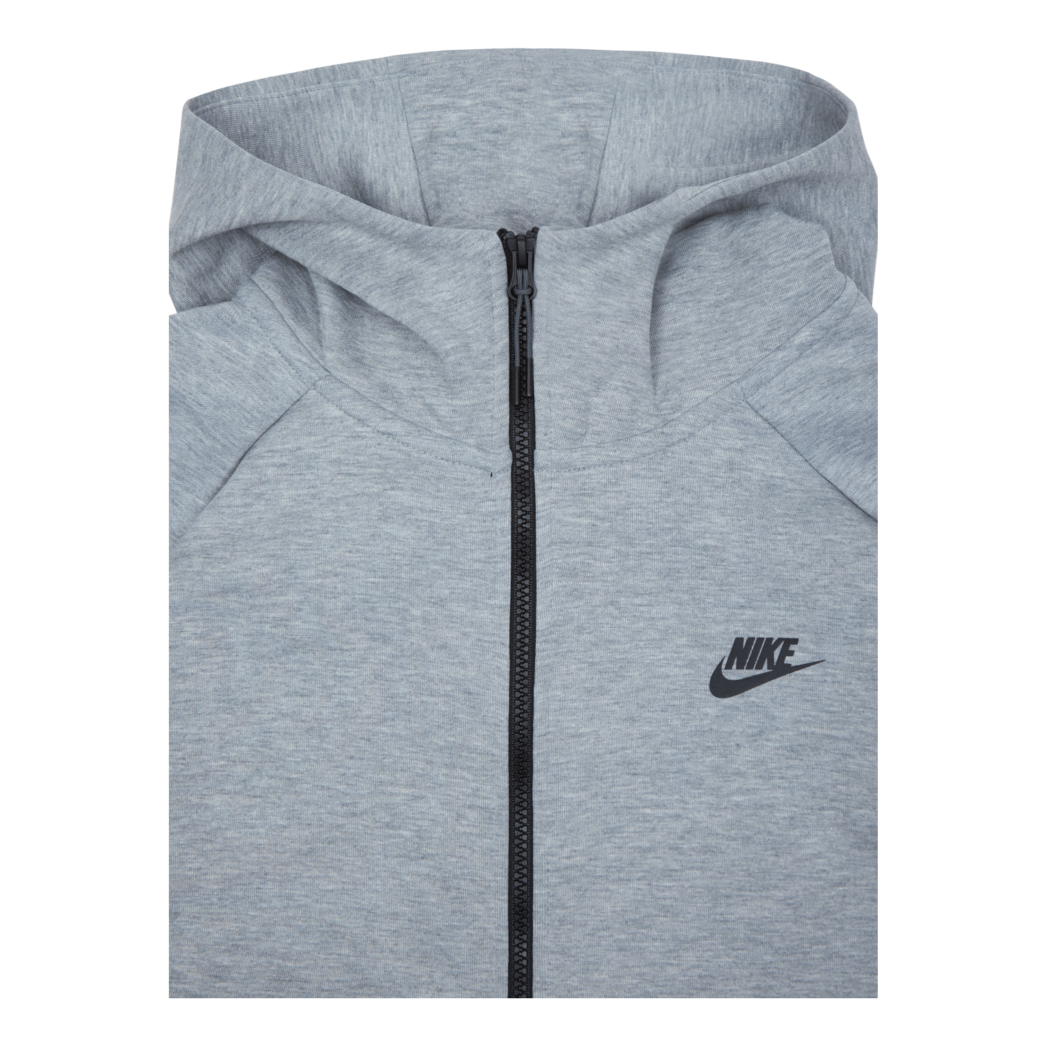 nike tech fleece hoodie grey old season