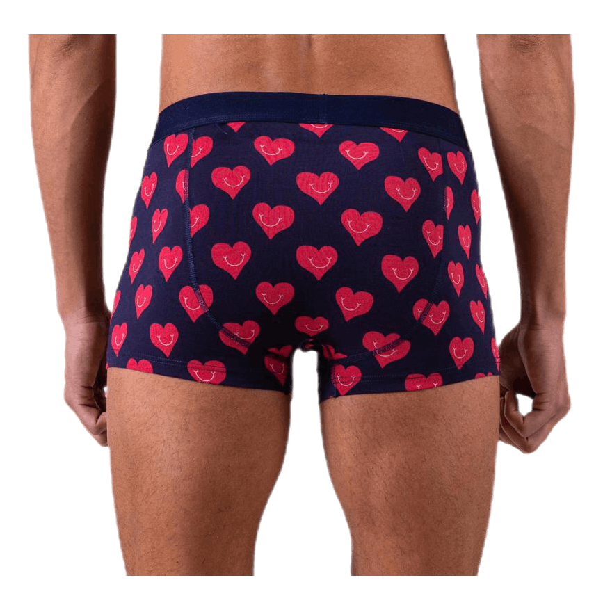 Smiley Heart Trunk Blue