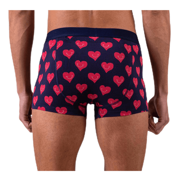 Smiley Heart Trunk Blue