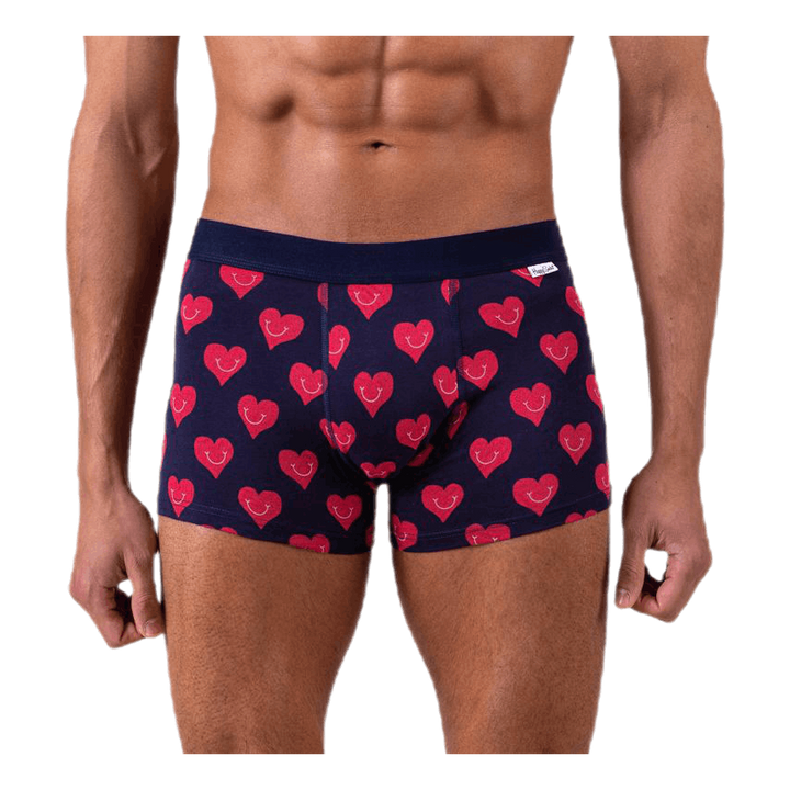 Smiley Heart Trunk Blue