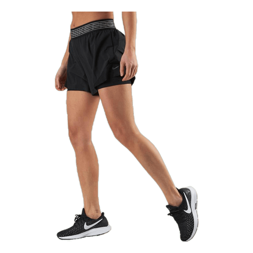 Flex 2in1 Short Woven Essential Black