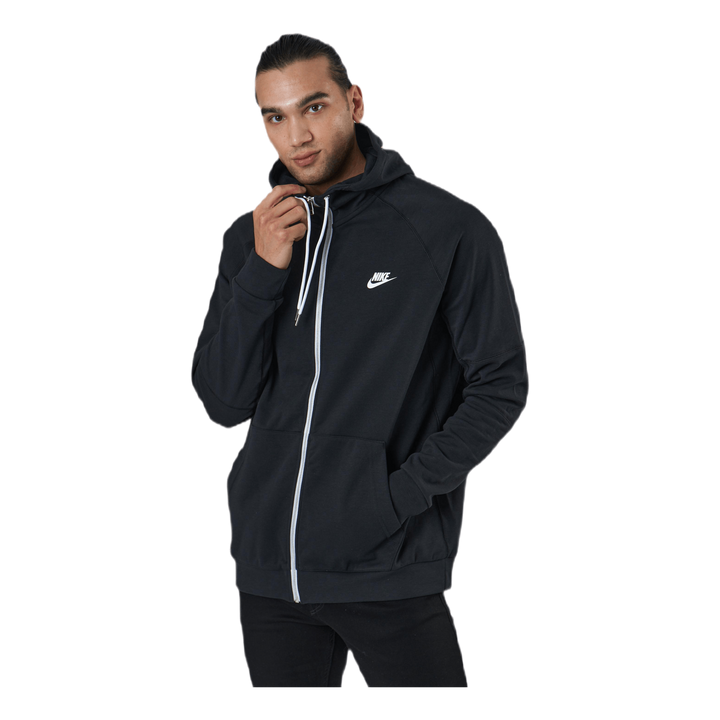 Modern Hoodie Fz Flc Black