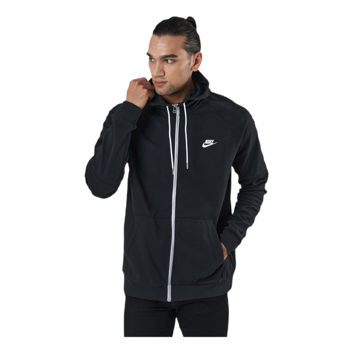 Modern Hoodie Fz Flc Black