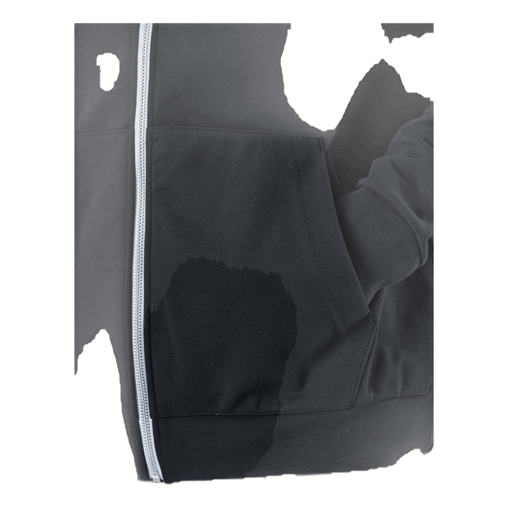 Modern Hoodie Fz Flc Black