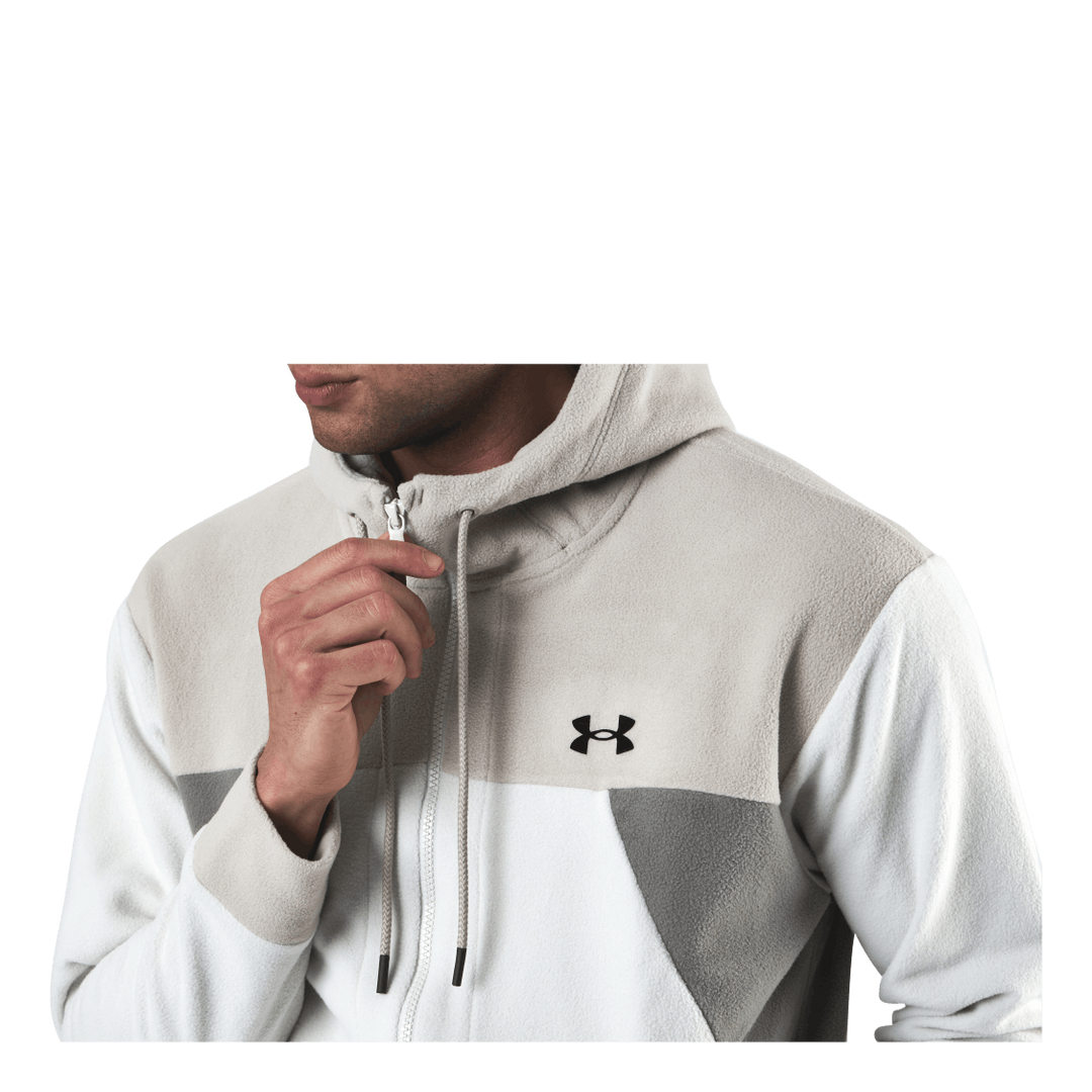 Recover Fleece Fz Hoodie White