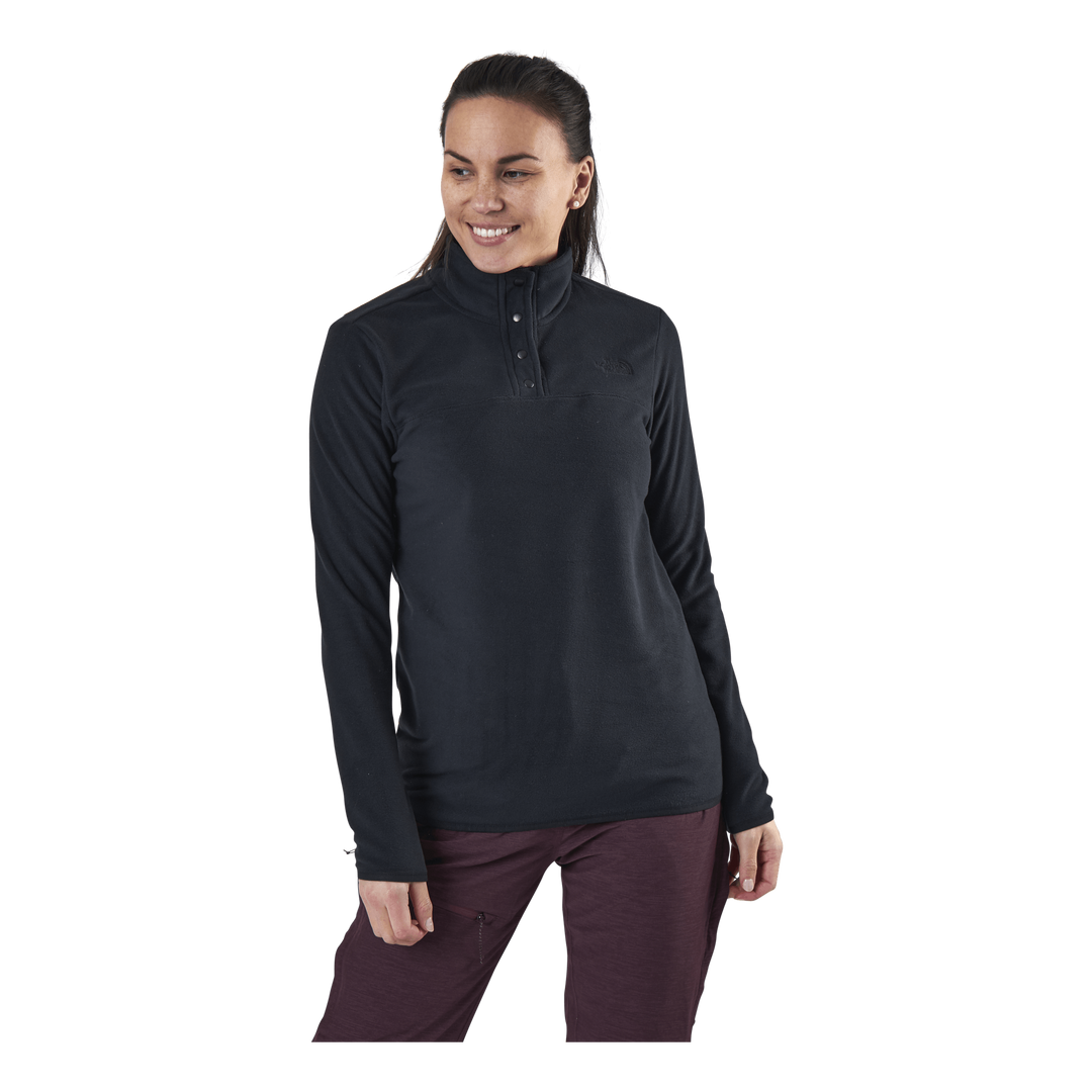 TKA Glacier Snap Neck Pullover Black
