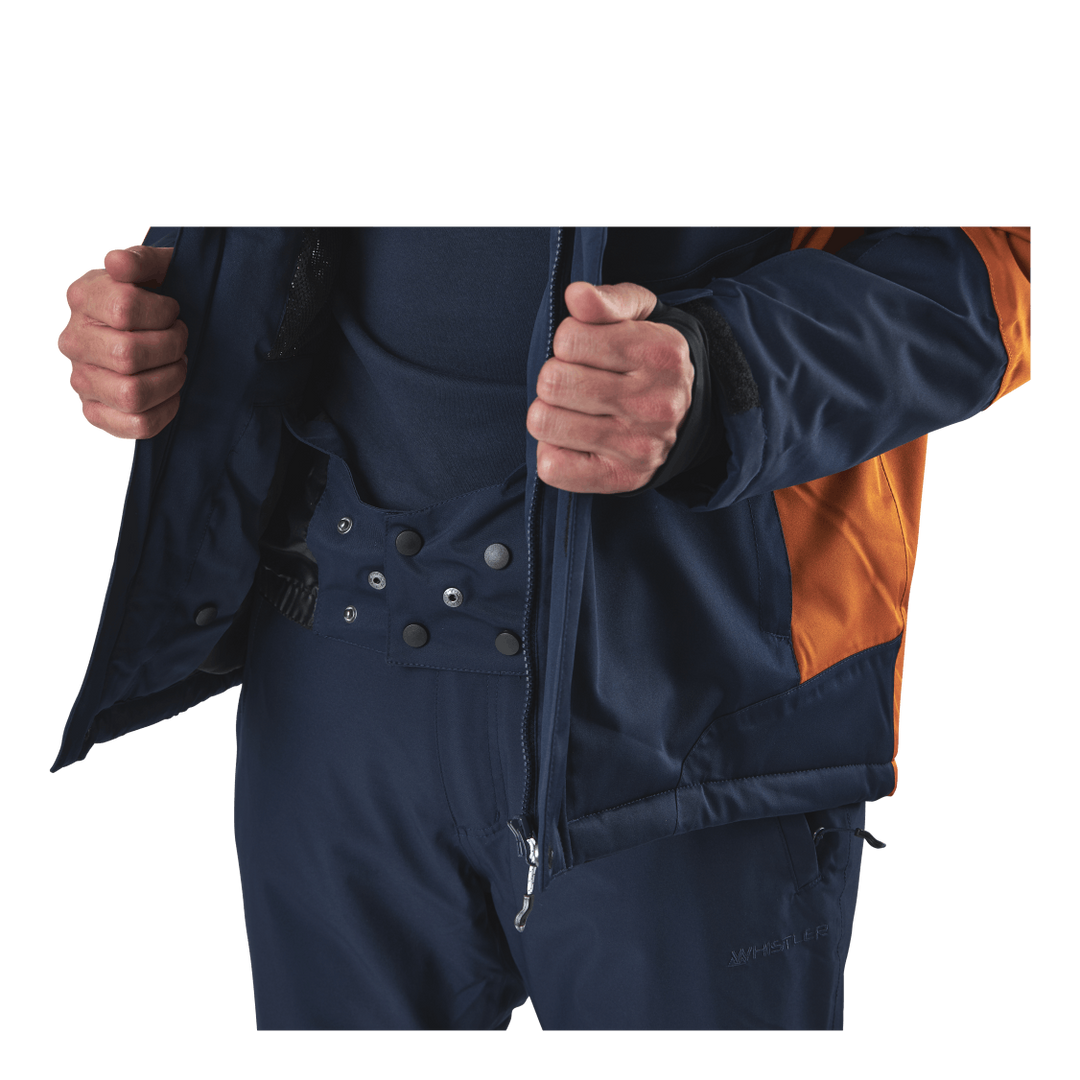 Maison 4-way Stretch Ski Jacket W-PRO 15000 Blue