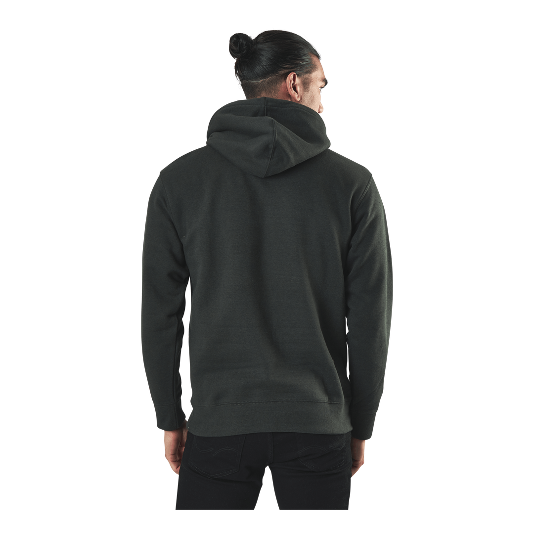 Soft Sweat Hood Dark Green