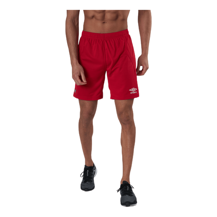 UX Elite Shorts White/Red