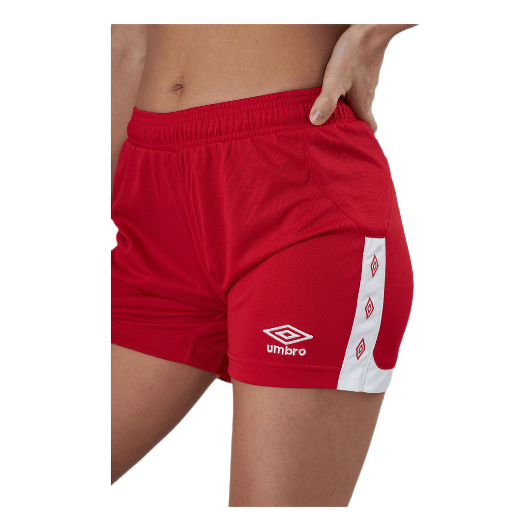UX Elite Shorts White/Red