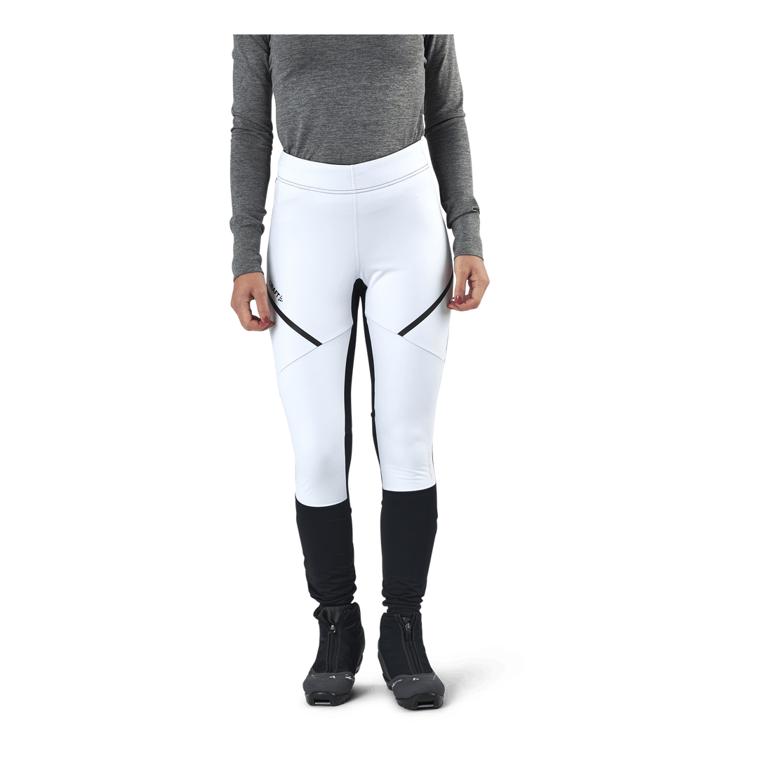 Glide Wind Tights White/Black