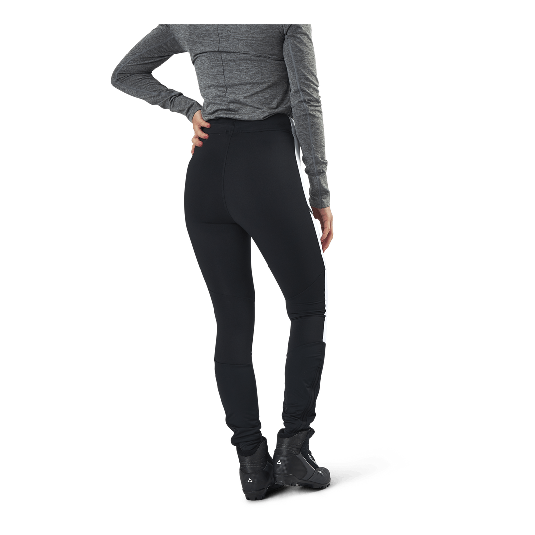 Glide Wind Tights White/Black