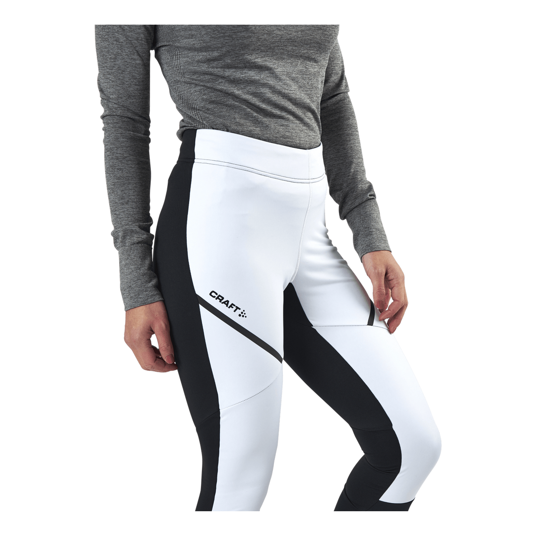 Glide Wind Tights White/Black