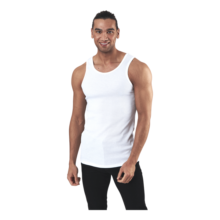 Tank Organic Cotton 2-pack White