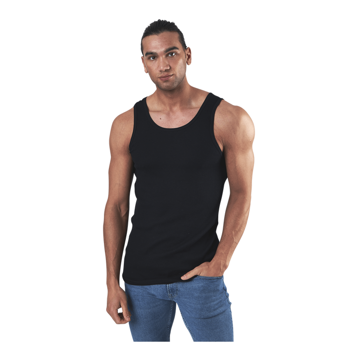 Tank Organic Cotton 2-pack Black