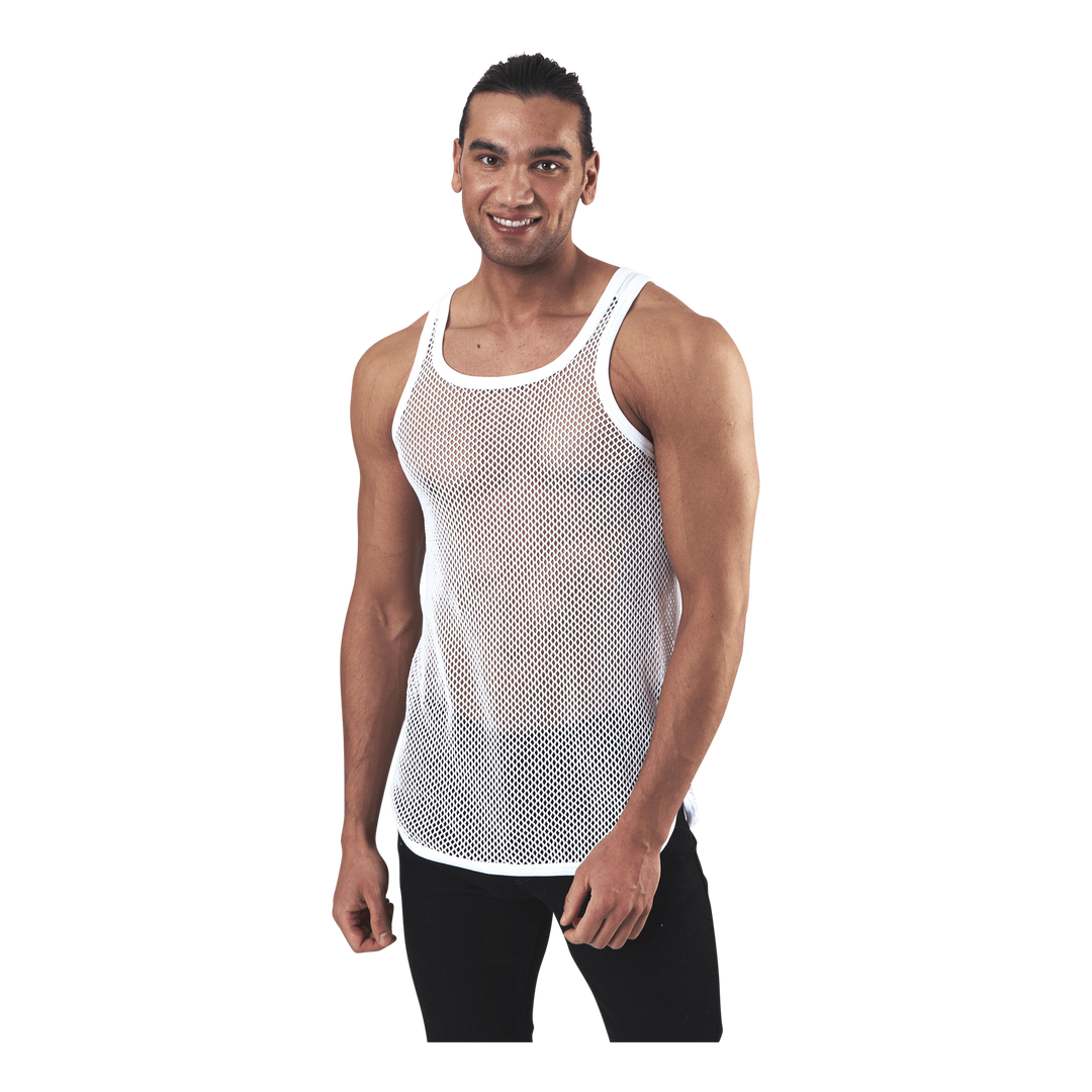 Net Singlet Organic Cotton 2-pack White