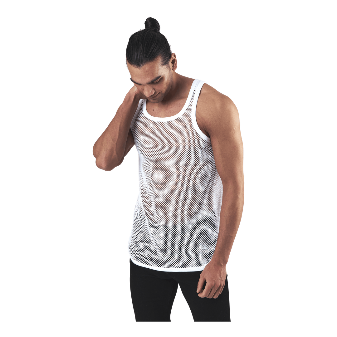 Net Singlet Organic Cotton 2-pack White