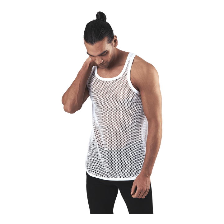 Net Singlet Organic Cotton 2-pack White