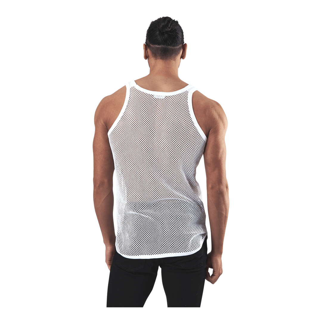 Net Singlet Organic Cotton 2-pack White