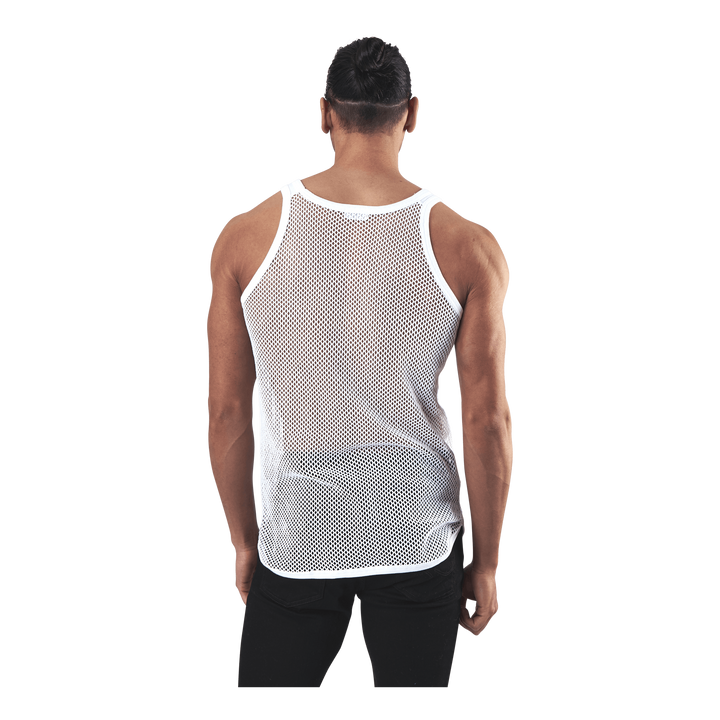 Net Singlet Organic Cotton 2-pack White