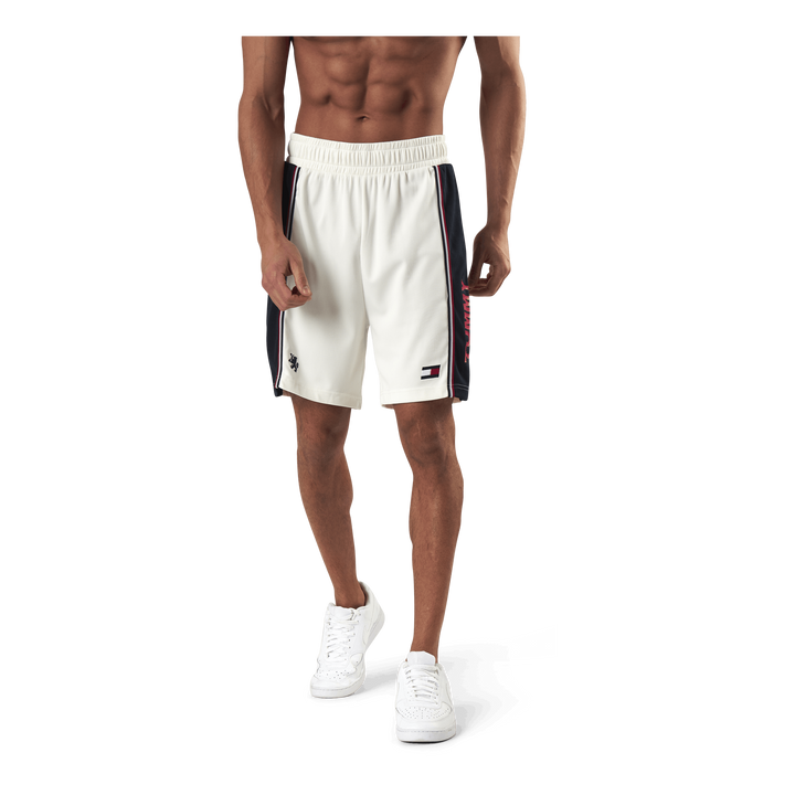 Blocked Iconic Short 9" White