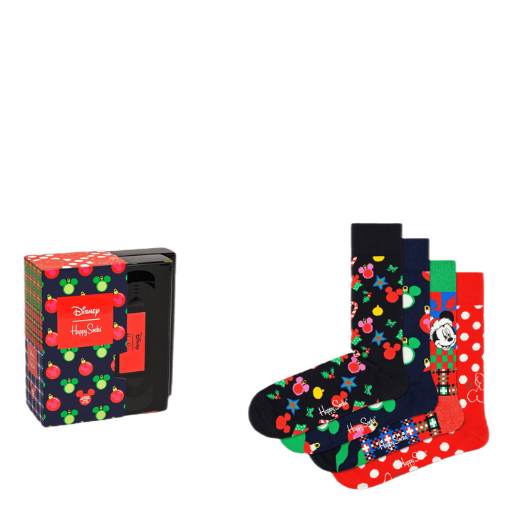 Disney Holiday 4-Pack Gift Box Patterned