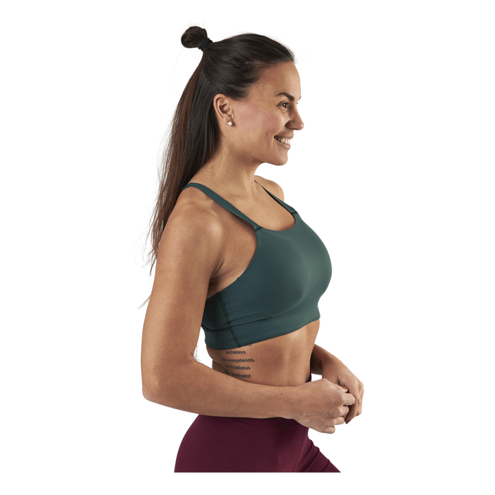 Swoosh Luxe Bra Green