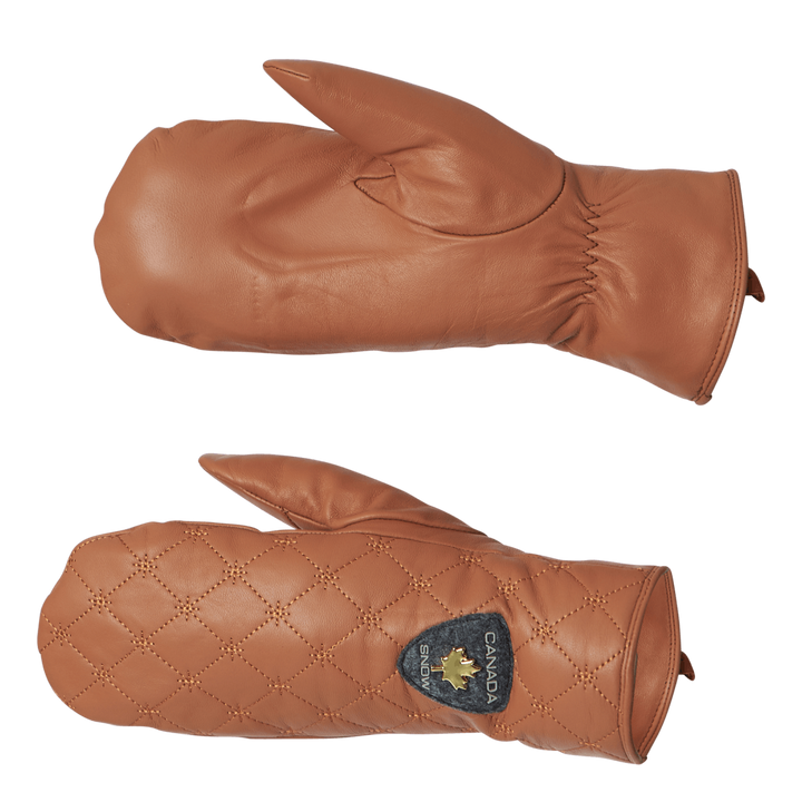 Idre Quilted Thumb Brown