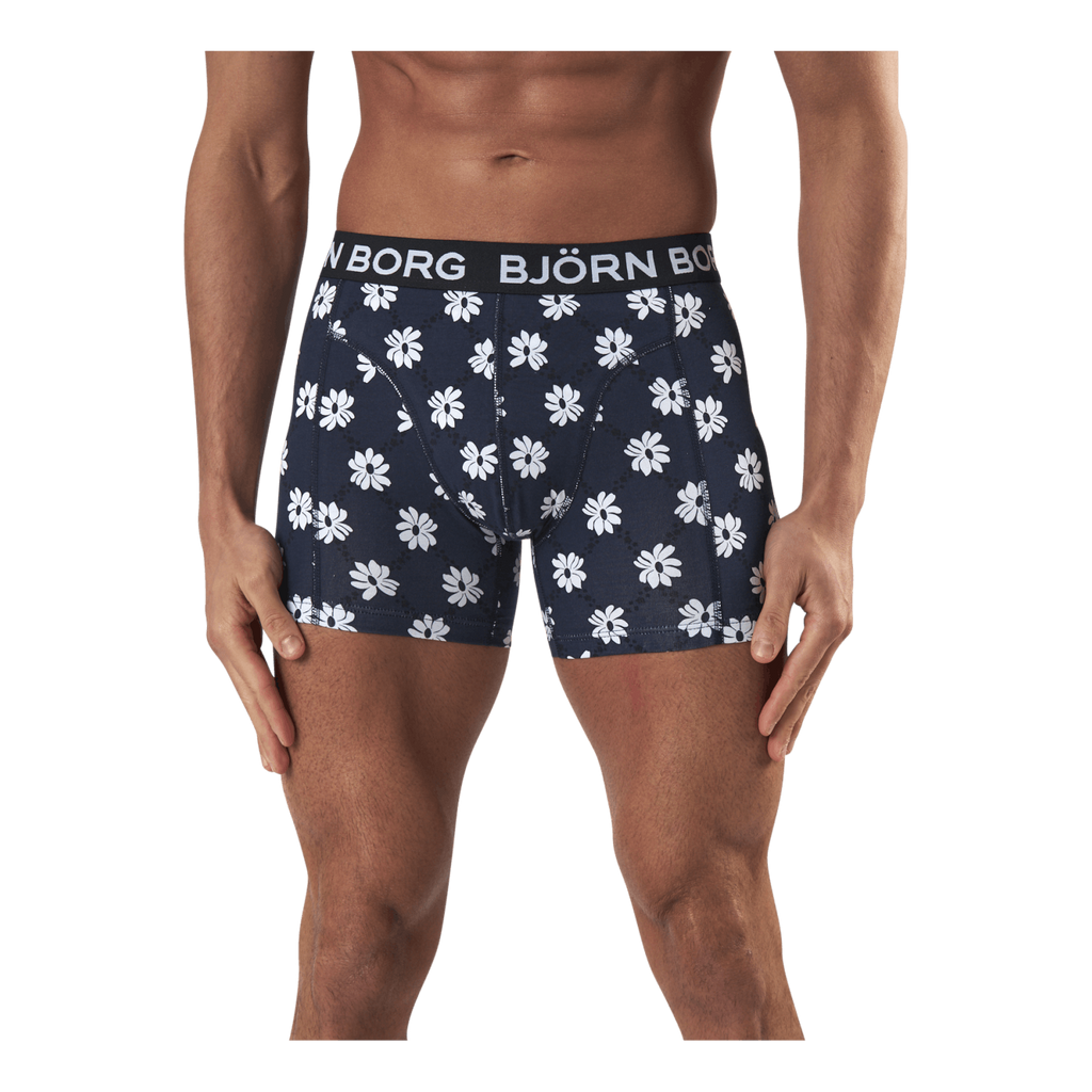Sammy Flower Grid Short