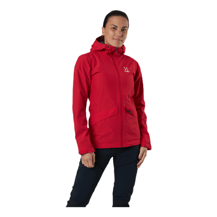 Mila Rain Jacket Red