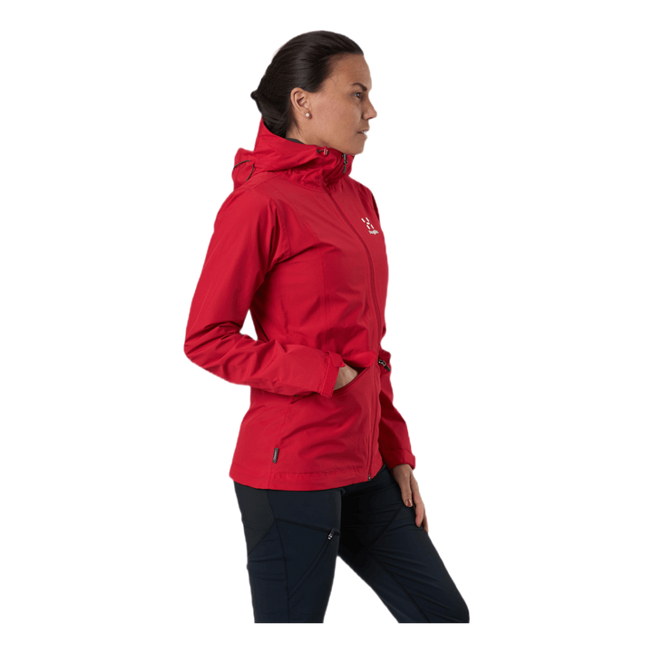 Mila Rain Jacket Red