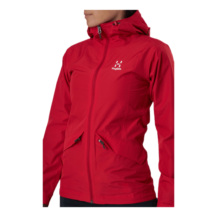 Mila Rain Jacket Red