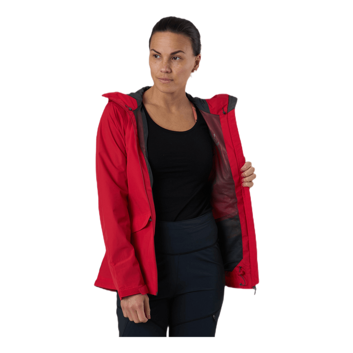 Mila Rain Jacket Red